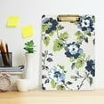 thumbnail image 2 of FORMRS Acrylic Clipboard with Low Profile Clip Standard A4 Letter Size, 12.5" x 9", Light Floral Pattern, 2 of 8
