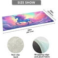 thumbnail image 3 of Dreamtimes Rainbow Unicorn Kitchen Mat 20"x39", Non Skid Kitchen Runner Rug Absorbent Resist Dirt Kitchen Floor Mat Comfort Standing Mat for Kitchen, Floor, Office, Sink, Laundry, 3 of 6