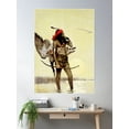 thumbnail image 2 of N C Wyeth Western Painting Â€Œthe Hunterâ€ Poster Wall Art, Modern Wall Decor For Living Room Bedroom, 24x36 UNFRAMED, 2 of 3