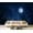 Color 2, variant on Wall Mural Peel and Stick Full Moon Night Sky Starry Forest Silhouettes Deep Blue Celestial Self-Adhesive Wallpaper Removable Wall Decal Wall Sticker Home Decor for Living Room Bedroom 100"x144"