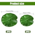 thumbnail image 3 of Vibrant Artificial Floating Lotus Leaves for Stunning Aquarium & Pool Decoration, 3 of 9