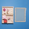 thumbnail image 4 of OUNONA Reuse Friendly Wooden Papermaking Screen Frame with Detachable Mesh for DIY Projects, 4 of 6