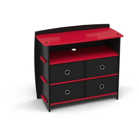 Kids Dresser Red Walmart Com