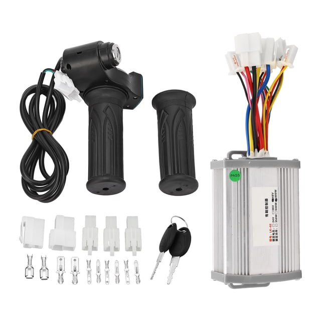 Kit de controlador de motor, 48V 800W Velocidad del motor Kit de empuñadura del acelerador eléctrico Controlador del motor Mango del acelerador elaborado con cuidado