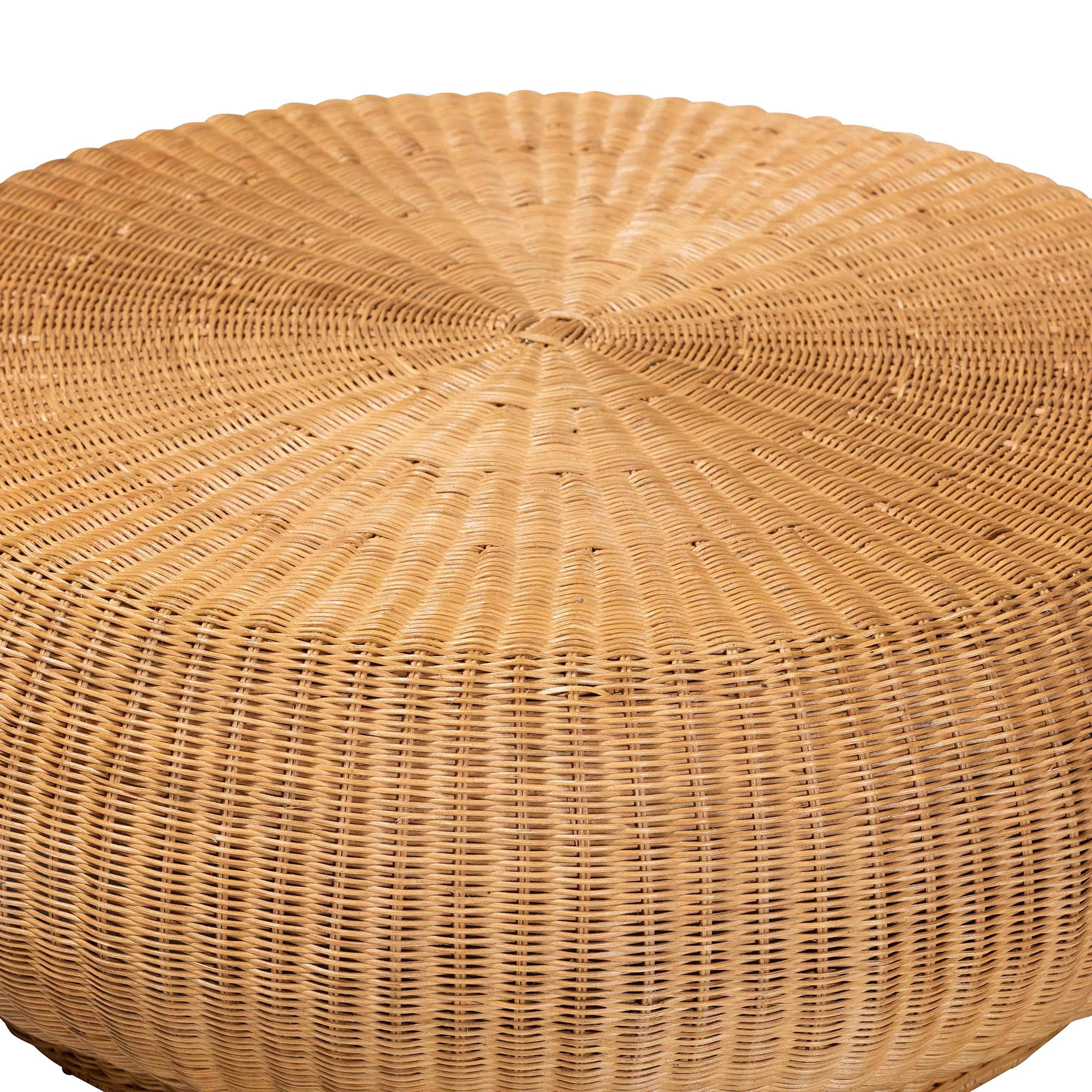 bali & pari Beatriz Boho Coffee Table, Light Honey