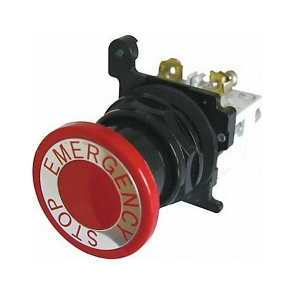 Eaton Non-Illuminated Push Button,Red E34GFBC2N8-3X