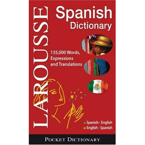 Pre-Owned Larousse Pocket Spanish/English English/Spanish Dictionary: Espanol-Ingles, Ingles-Espanol (Larousse Dictionary) Paperback