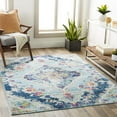 thumbnail image 2 of Floransa Machine Woven Area Rug - Sky Blue - 5'3" x 7'1", 2 of 4