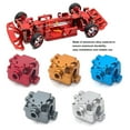 thumbnail image 3 of Xingzhi RCGOFFLOW 1pcs Aluminum Alloy Silent Performance Gear Box For 1/28 Rc Gear Box Wltoys K969 RC Car Part RC Car Accessories blue, 3 of 6