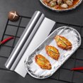 thumbnail image 1 of Xihbxyly Papel de Aluminio para Barbacoa, Resistente a Altas Temperaturas, Práctico de Doble Cara, Versátil En La Cocina, Compatible con Horno y Freidora de Aire, Incluye Pincel para Aceite, Tamaño 1, 1 of 6