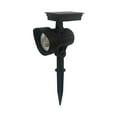 thumbnail image 4 of Projecteur de paysage LED noir a energie solaire Mainstays, 30 lumens (2 paquet), 4 of 9