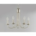 thumbnail image 2 of Maxim Lighting - Multi-Light Pendant - Logan-5 Light Candle Chandelier in Modern, 2 of 5