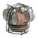 thumbnail image 4 of Juego de Tazas Top Choice de Porcelana para Café 90 Ml 4 Piezas con Platos y Organizador de Metal, 4 of 12