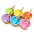 thumbnail image 4 of 6 Pcs Kids Child Ice Cream Bowls Spoon Cup Set Durable Dessert Heat Insulation, 4 of 6
