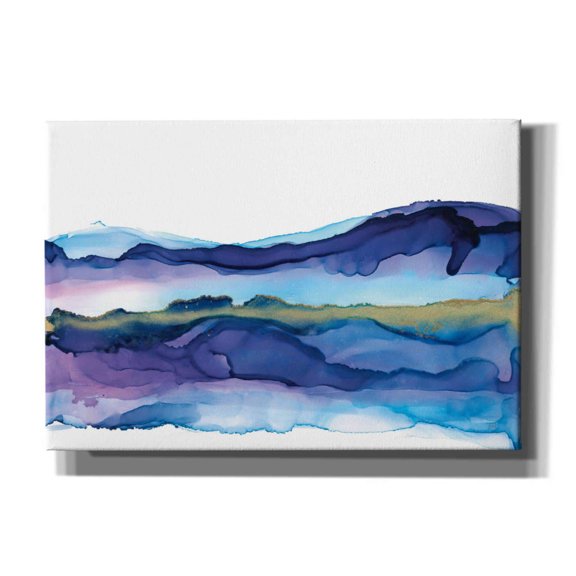 Epic Graffiti 'Coastal Ink I' by Chris Paschke, Giclee Canvas Wall Art, 26"x18"