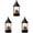 B*3, variant on BNNG Halloween Pumpkin Lantern with Flickering LED, Halloween Skull Pumpkin Lanterns - 5.9 Inch Vintage Candle Decorative Hanging Lanterns for Home Indoor Outdoor