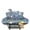 Blue fox sky, variant on Shopping Cart Cover for Baby ICOPUCA Cotton High Chair Cover, Reversible, Machine Washable for Infant, Toddler, Boy or Girl (Grey Arrow Print)
