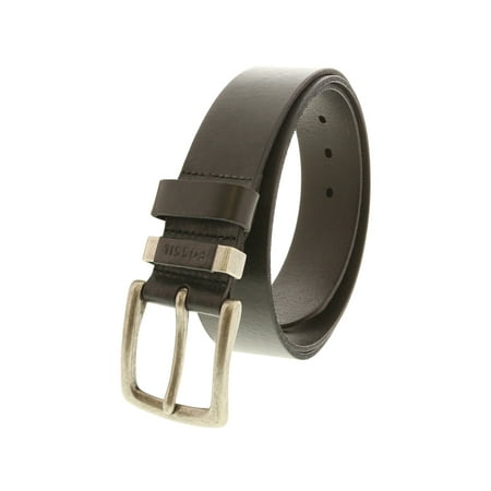 38 Inch Belt - Fossil Men's Black Jay Belt - 38 Inches