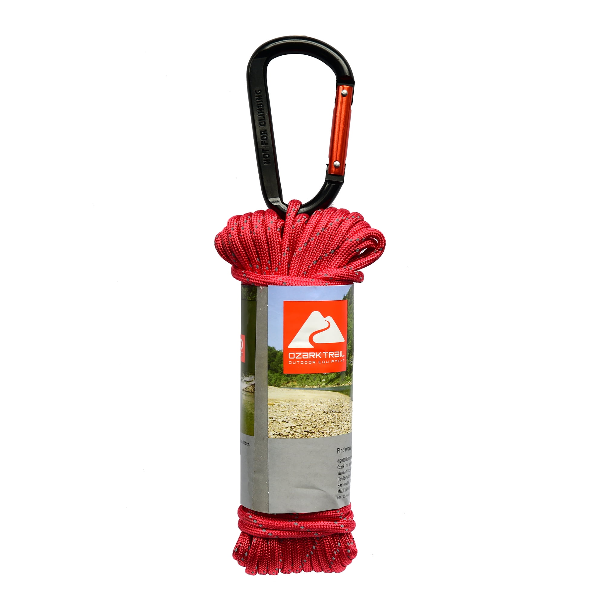 Ozark Trail 50Ft 550 Reflective Paracord, Red