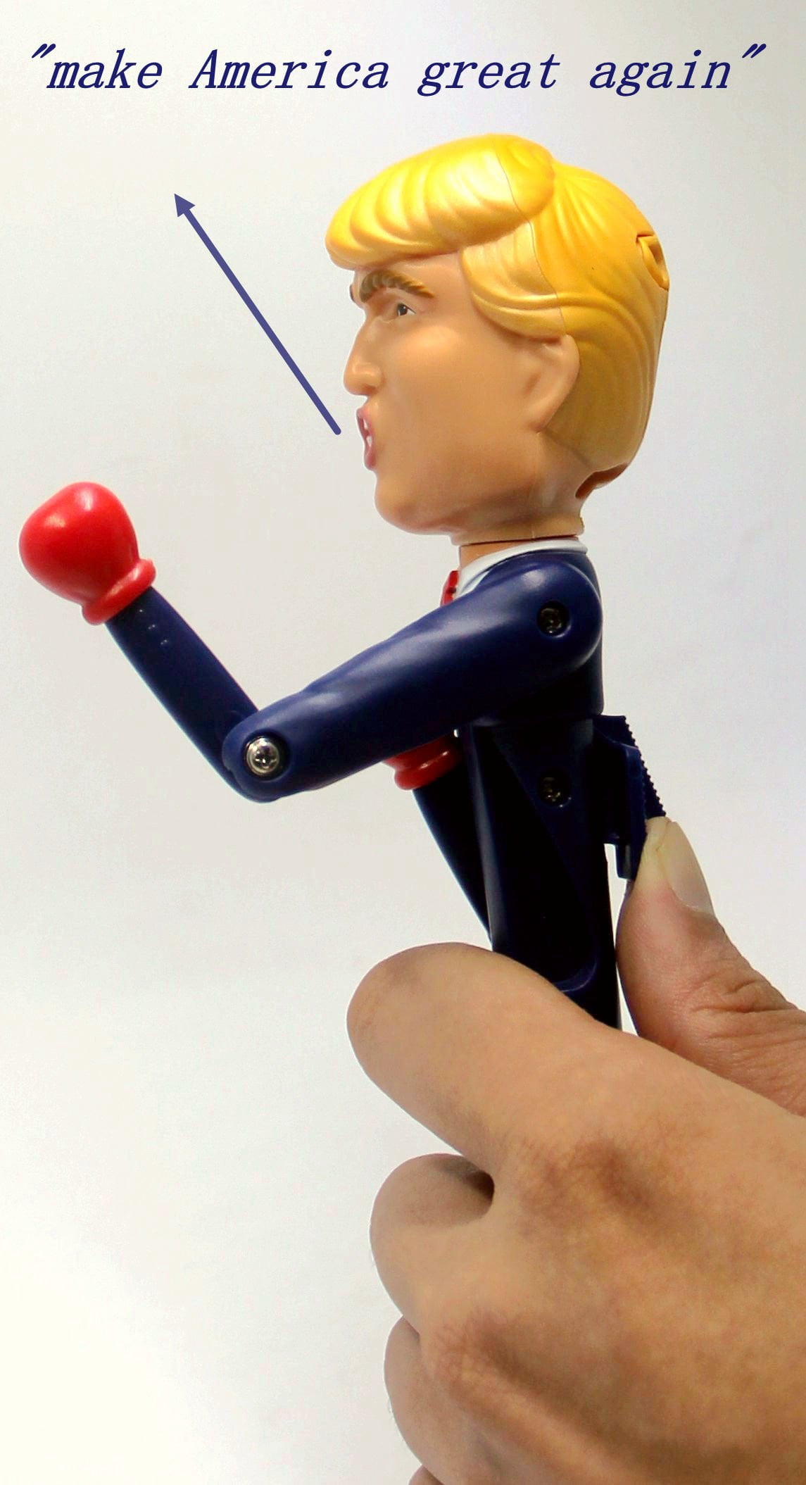 donald trump talking figure