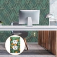 thumbnail image 6 of Yayeee Blank Wall Plate Cover 1-Gang 4.5"x2.7" Home Unused Decorative Outlet, Orange Tree Pattern, 6 of 7