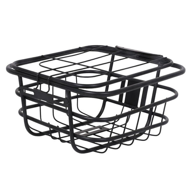 Almencla Front Bike Basket Carrying Front Rear Hanging Bike Cargo Rack for Road Bikes