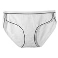 thumbnail image 3 of Bragas de mujer Calzoncillos de algodón sin costuras de cintura media Ropa interior suave, Gris, XXL Sweethay AP001351-01, 3 of 7