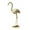 Golden, variant on Flamingo Figurine Statue Animal Model Sculpture Decorations Accents for Home Living Room Bedroom Resin Craft Ornament - A
