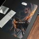 thumbnail image 2 of Alfombrilla de ratón XXL de Anime Dark Soul, alfombra con diseño de paisaje, alfombrilla grande para escritorio de juegos, alfombrillas de ratón con borde de bloqueo con impresión HD, 2 of 5