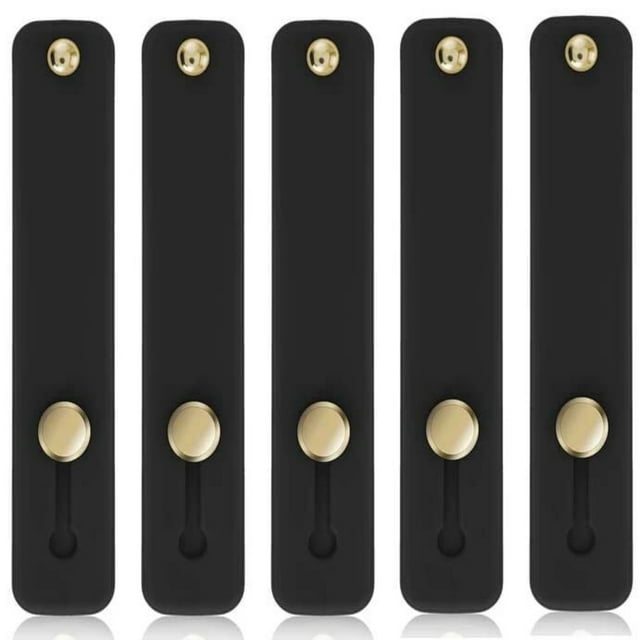 SSZMDLB Phone Finger Strap, Phone Grip Strap, Adhesive Phone Holder, Finger Loop Stand, Handheld Support for Cellphone, Anti Drop Protection, Universal Adhesive Back, Multi Pack Accessory