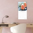 thumbnail image 2 of The Gifted Stationary Square Wall Calendar 2025, Cocktails, 16-Month Food Theme Hanging Calendar with 180 Reminder Stickers, Monthly Family Planner for Home & Creative Spaces, (12x12 In), 2 of 5