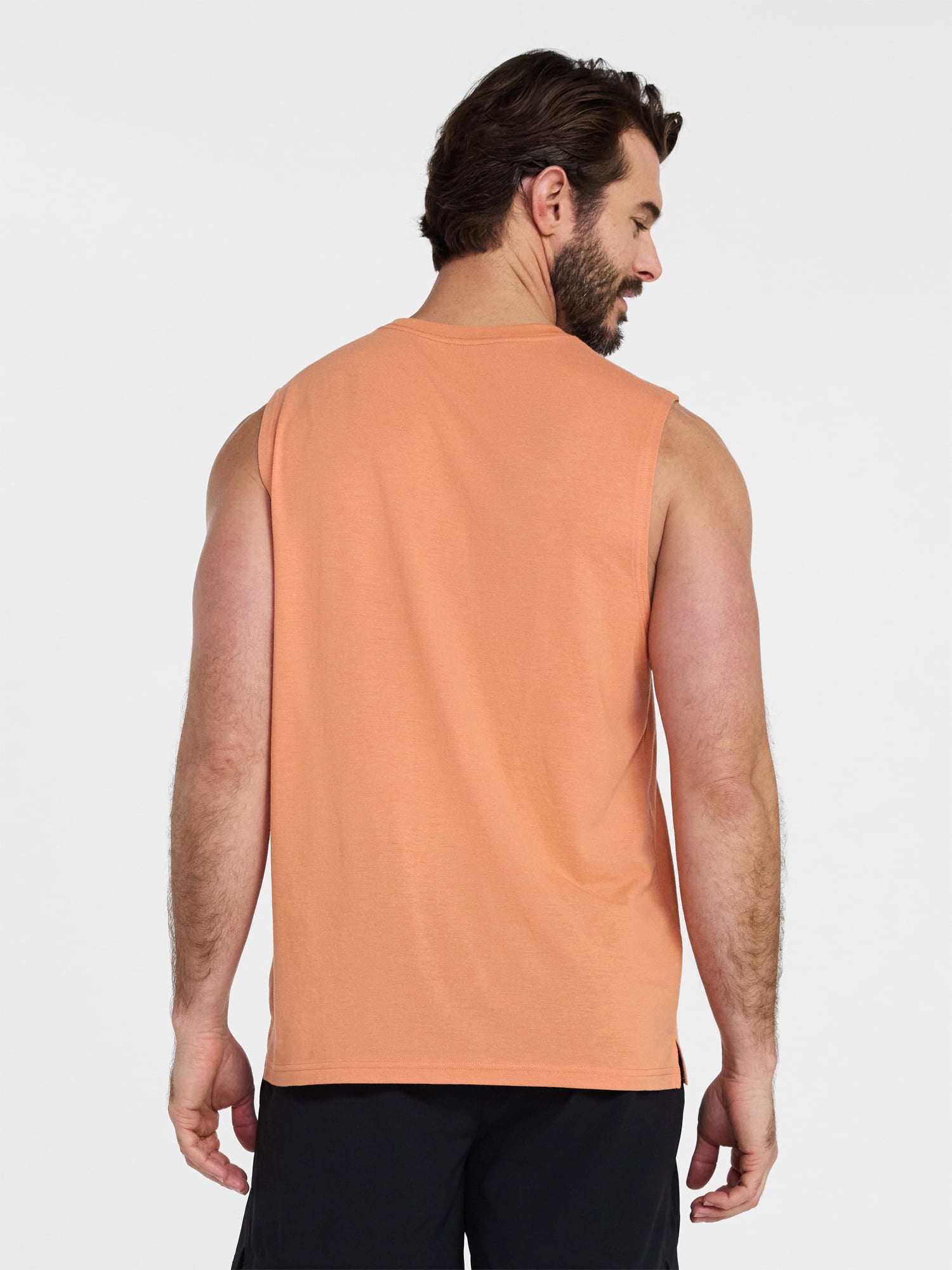 Athletic Works Men's and Men's Big & Tall Tri-Blend Muscle Tee, Sizes XS-4XLT
