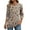 Floral Khaki SF170, variant on Zeagoo Shirts for Women 2025 Long Sleeve Fall Tops Crewneck Pleated Boho Tunic Business Dressy Casual Blouses