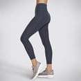 thumbnail image 3 of Legging Skechers Go Walk de cintura alta 7/8 azul marino para mujer, tamaño mediano, 3 of 4