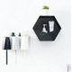 thumbnail image 3 of Hexagonal Ometric Shelf Functal Floating Stora Shelf Creativity Display, 3 of 5