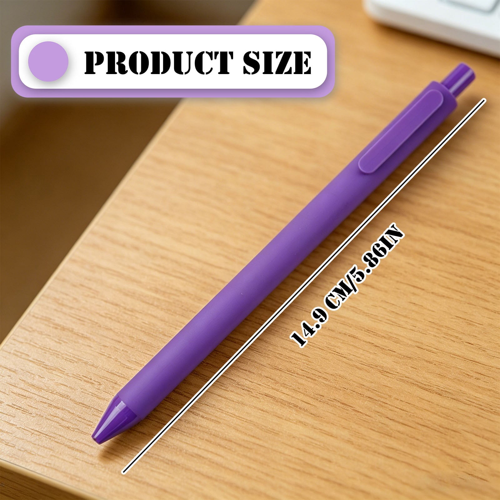 Gel Pens, 0.5mm Fine Point Pen, Assorted Color Retractable Gel Pen, Quick Drying Smooth Writing Pen, Leak Proof Ink Pen for Coloring Doodling Drawing Scrapbooking Office Daily Writing Use