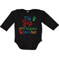 thumbnail image 3 of Inktastic My Gigi and Pawpaw Love Me Boys or Girls Long Sleeve Baby Bodysuit, 3 of 5