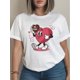 thumbnail image 1 of Valentine'S Day Print, Short Sleeved Printed T-Shirt, 100% T-Shirt, Women'S Clothing, 1 of 6