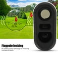 thumbnail image 4 of Golfing Rangefinder, High Accuracy USB Rechargeable 6.5X Magnification 656 Yards Range Multi Coating Lens Full Display Mode Laser Range Finder  for Hunting White,Grey,Black, 4 of 7