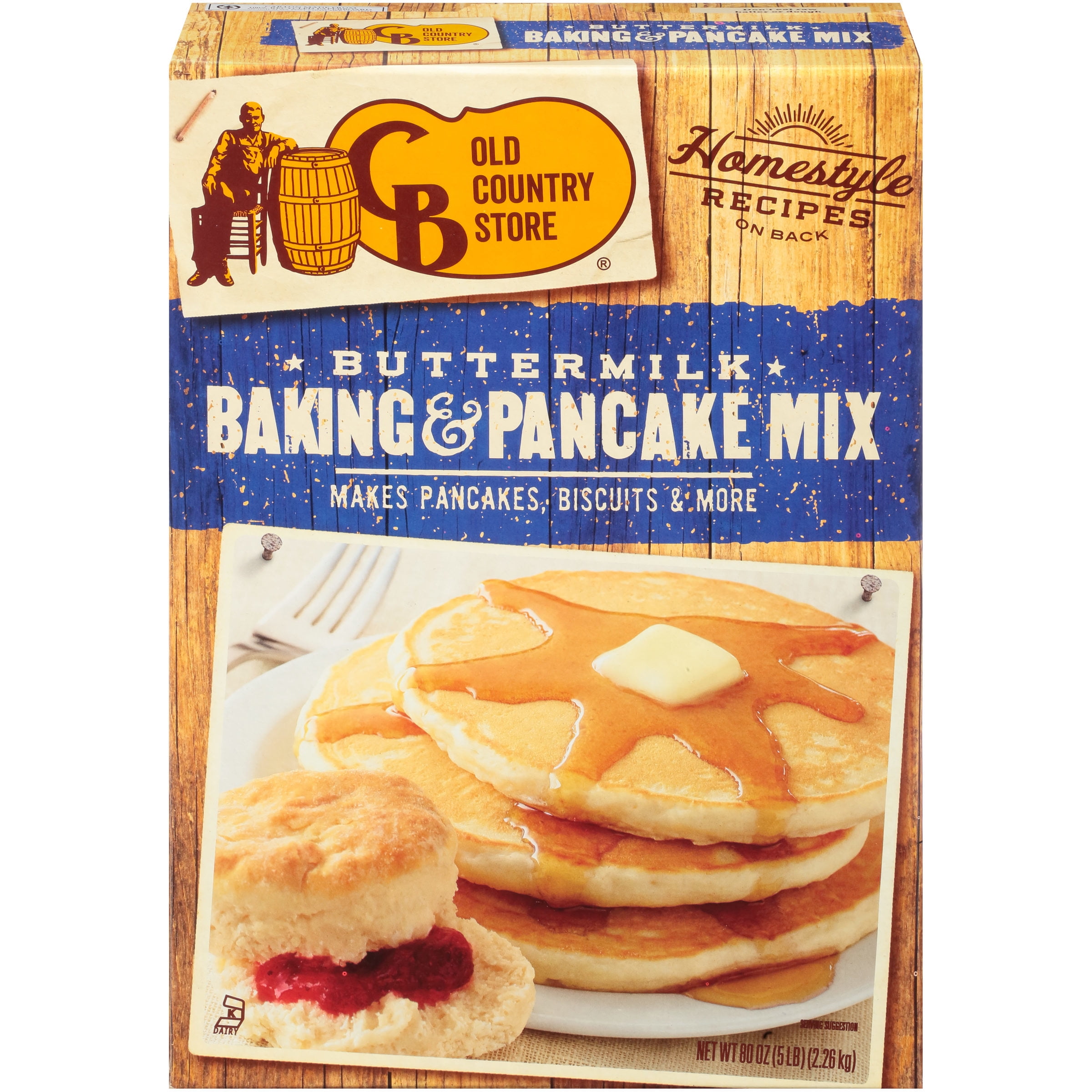 CB Old Country Store® Buttermilk Baking & Pancake Mix 80 oz. Box ...