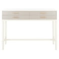 thumbnail image 4 of SAFAVIEH Estella Modern 4 Drawer Console Table, White, 4 of 14