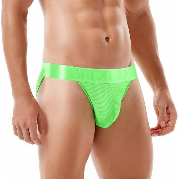 shiyou-Jock Strap Thongs, Sexy Brief Underwear for Men Athletic Supporters Underpants