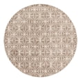 thumbnail image 2 of Jill Zarin Uptown Collection Area Rug - Fifth Avenue (8' Round Brown/Ivory), 2 of 6