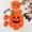 Orange, variant on Infant Pumpkin Halloween Costume Romper Hoodie Cotton With Hat Set Newborn Halloween Outfit Girl Baby Halloween Costume 6-12 Months