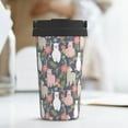thumbnail image 6 of Hirioo Llamas for Coffee Travel Mug Insulated Coffee Mug with Lid, 6 of 8