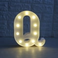 thumbnail image 6 of Homeer Decorative Light Decorative Lamp Digital Number Light Decorative Light - Glowing Plastic LED Marquee Light Up Letter GRAD 2023 Graduation Party Decor, 6 of 11