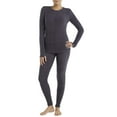ClimateRight by Cuddl Duds Women's Stretch Fleece Base Layer Natural