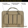 thumbnail image 6 of Voodoo Pistol Case With Mag Pouch in Coyote, 6 of 6