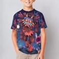thumbnail image 2 of The Legend of Zelda Kid's T-Shirt Short Sleeve T-Shirt Tops Summer Tee Shirt for Boys Girls 120CM, 2 of 8
