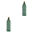 thumbnail image 1 of Soidarity Botella de agua Plegable Boca ancha Bolsa reutilizable Caminar Senderismo Correr Escalada Botellas Contenedor Verde 500ml Verde 500ml 2piezas, 1 of 6